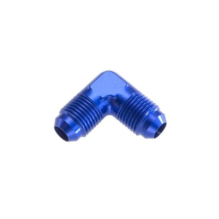 Red Horse Performance -04 MALE 90 DEGREE AN/JIC FLARE ADAPTER - BLUE 821-04-1